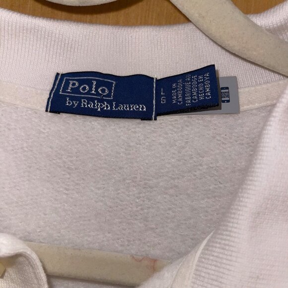 Polo Ralph Lauren Womens Pants and Top Size Large White Relaxed Balloon - Picture 2 of 12